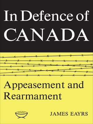 cover image of In Defence of Canada, Volume II